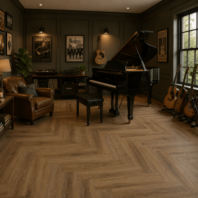 Balta Aspire Herringbone Natural Oak 09 