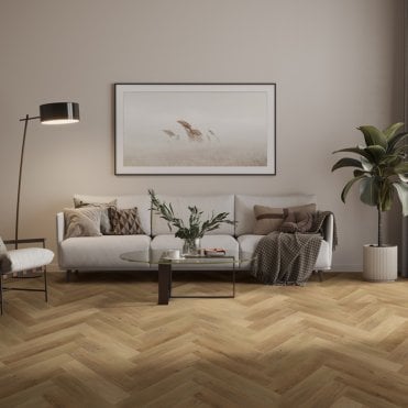 Craftsman New Forest Oak QAF-CKH-03 Click Herringbone Luvanto