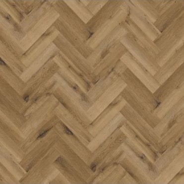 Ferrano LVT Fascino Herringbone Rustic Umber Evergreen Floors