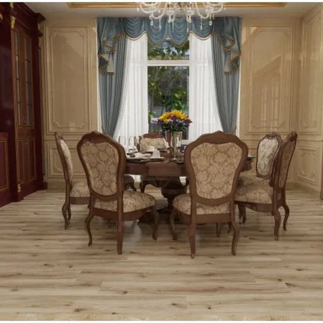 Evergreen Floors Ferrano LVT Fascino Plank Salted Smoke 