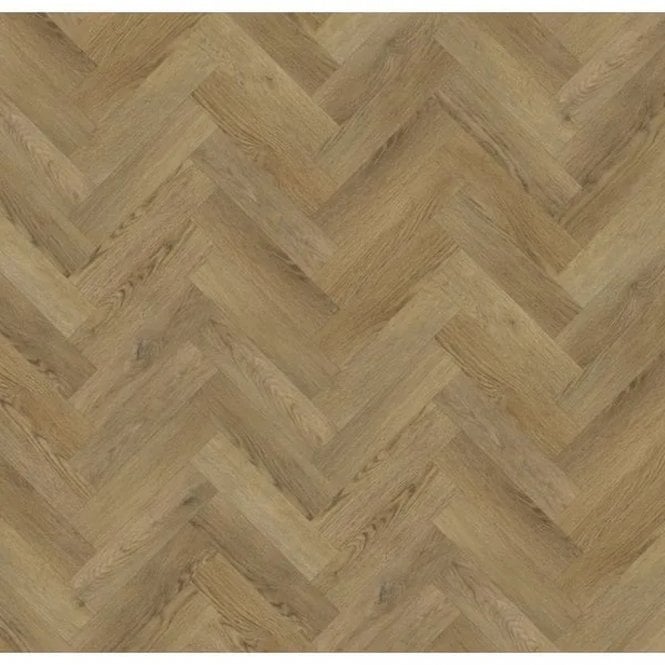 Evergreen Floors Ferrano LVT Opulenza Herringbone Heritage Oak 