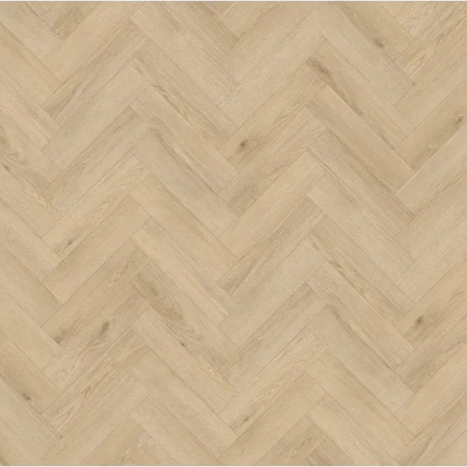 Evergreen Floors Ferrano LVT Opulenza Herringbone Sand Dune Oak 