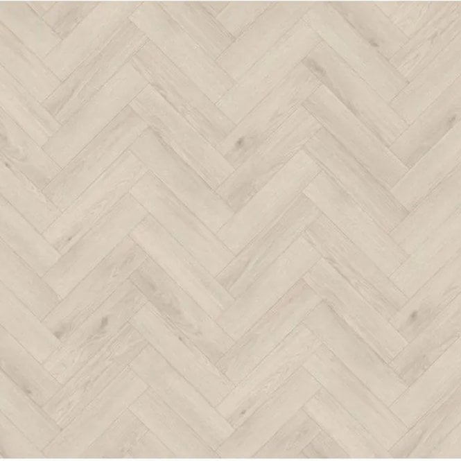 Evergreen Floors Ferrano LVT Opulenza Herringbone White Mist 
