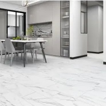 Ferrano LVT Palazzo Tile Carrara Bianco Evergreen Floors