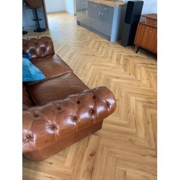 Fusion Premium - Oak Robust Natural Herringbone