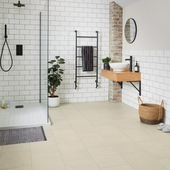 Karndean Design Flooring Ivory Riven Slate ST18 Knight Tile