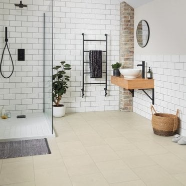 Ivory Riven Slate ST18 Knight Tile
