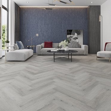 Alva Herringbone Havanan Grey