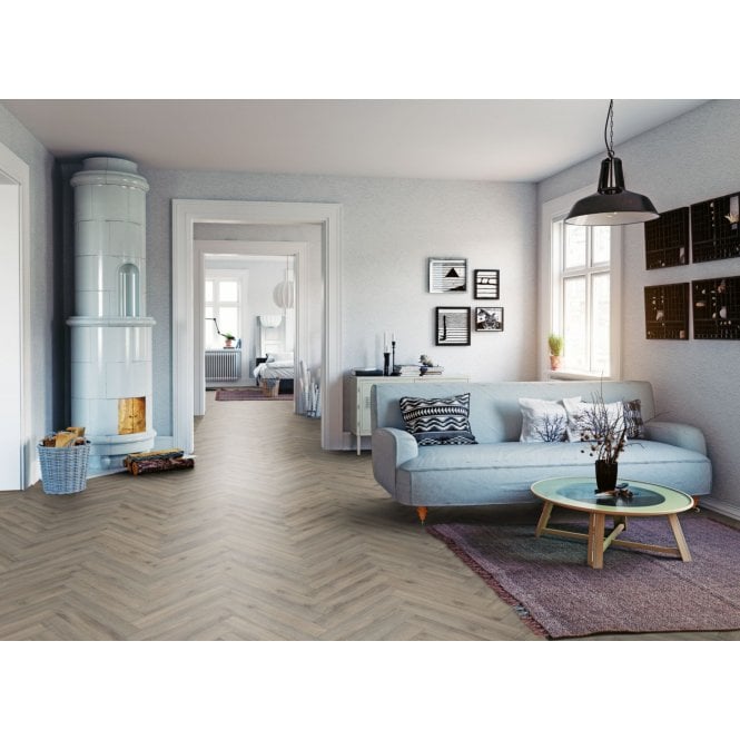 Lignum Fusion Premium - Volcanic Oak Herringbone