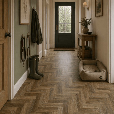 Mosaic Dryback Antique Walnut Abingdon Flooring