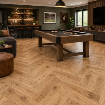Natures Own 14/3 Herringbone Calico Brushed UV Lacquered Carpet Line Direct