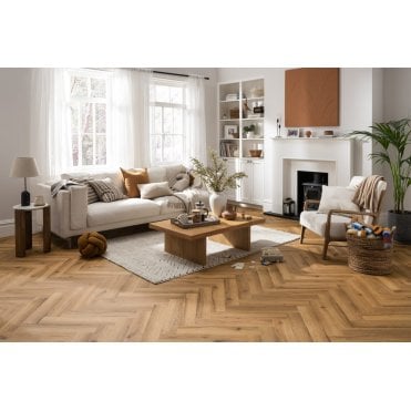 Premium Design Herringbone Old English Oak QAF-DES-21 Luvanto