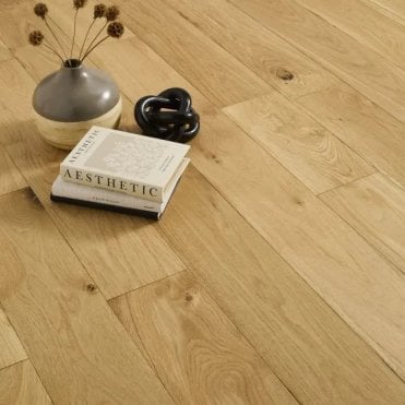 Richmond 18/4 Natural Oak Brushed UV Oiled Evergreen Floors
