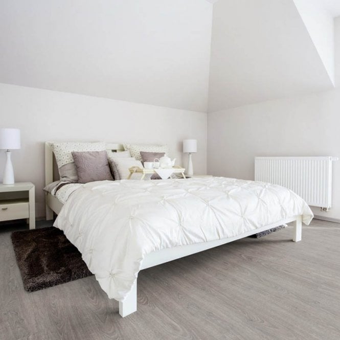 Luvanto Washed Grey Oak -  Click+ Luxury Vinyl Tiles | QAF-LKP-01